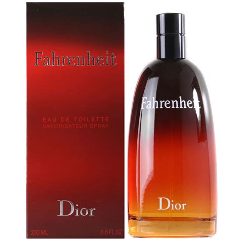 dior fahrenheit eau de toilette spray 200ml|Dior fahrenheit for men 100ml.